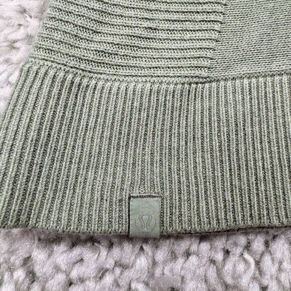 Lululemon Cashlu Knit Pullover Sweater Fern Green 2/4 - Picture 5 of 9